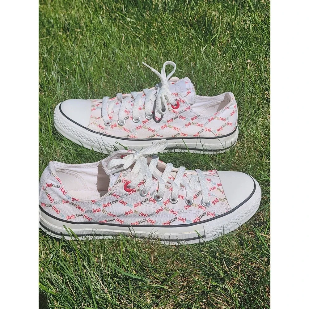 Vintage 2007 Converse Chuck Taylor All Star (PRODUCT)RED Low Top Men 6 / Women 8